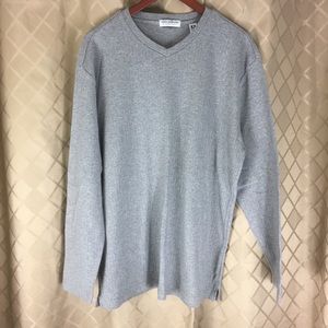 Men’s John ashford v neck long sleeve shirt